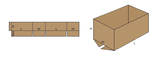 علب الشحن القياسية RSC